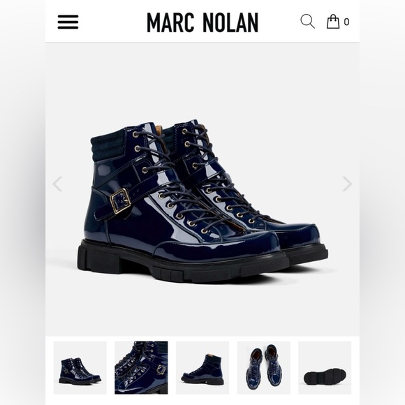 EUC men’s Marc Nolan black leather Atlas boot 🥾. Size 8. Dust bag - Picture 10 of 10